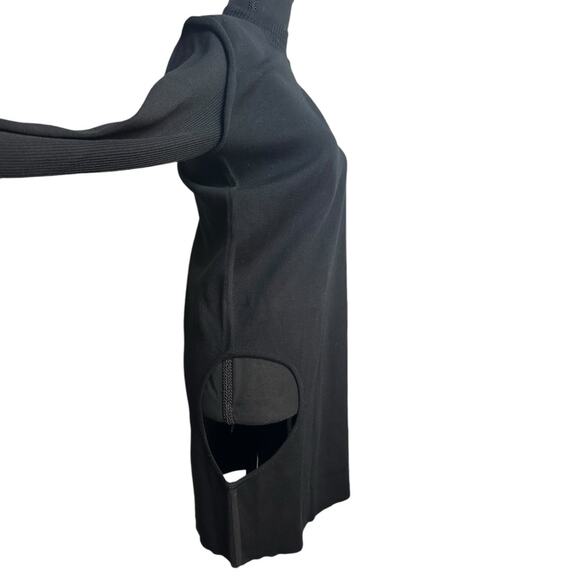 Rick Owens Subhuman Pullover Dress Black FW17 size XS Virgin Wool Knit - Picture 11 of 15